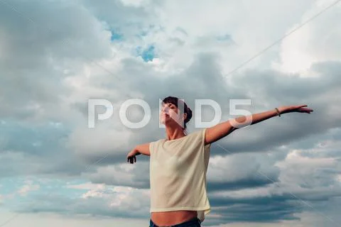 Feel freedom Stock Photos