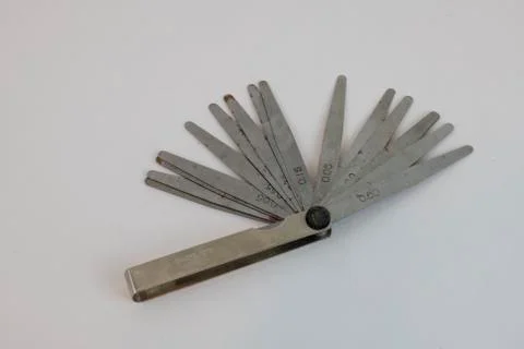 Feeler gauges Stock Photos