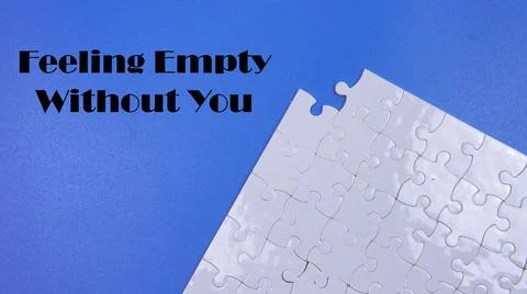 Feeling Empty without you Stock Photos