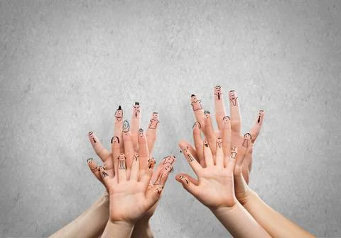 Feeling of family protection Stock Photos