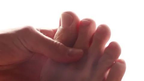 Feeling feet close up 動画素材 74291273