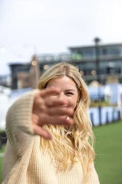 Feeling Fun in the Sun Stock Photos