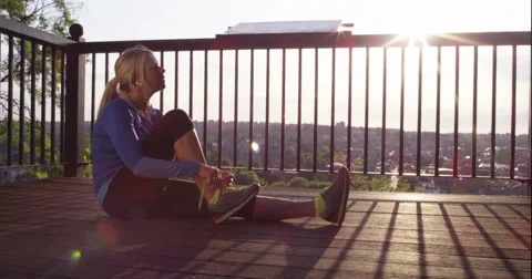 Feeling good and keeping fit! Stock Footage 52463645