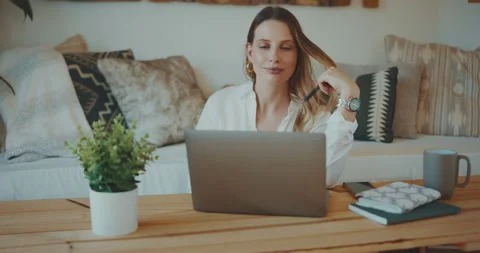 Feeling Productive Stock Footage 138890094