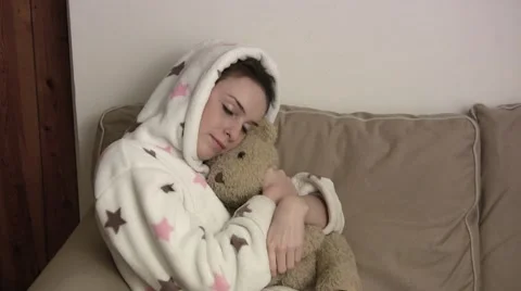 Feeling Sleepy Stock Footage 45717246