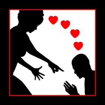 Feeling Sorry Stock Illustration