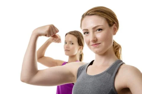 Feeling strong today Foto stock