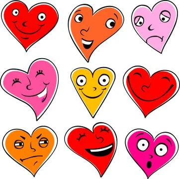 Feelings. Stock Illustration