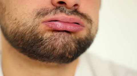 Feelling Bored Facial Expression Stock Footage 46113785