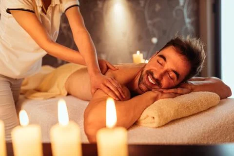 That feels amazing Stock Photos