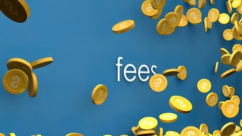 Fees increasing animation. Stock Footage 106662348