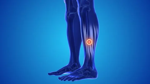 Feet acupuncture point bash brain fog and improve memory Stock Footage 250333559