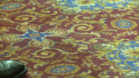 Feet on Carpet Video stock 22770514