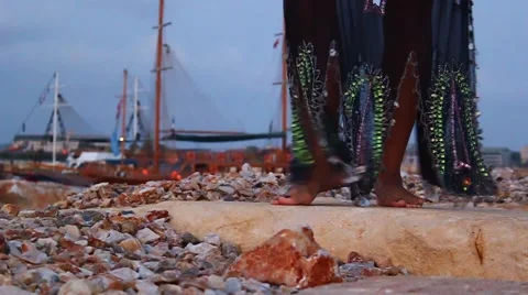 Feet dance Stock Footage 40568461