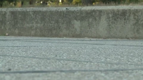 Feet during walk Stock Footage 8693225