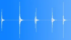 Feet falling on fabric floor Sound Effect