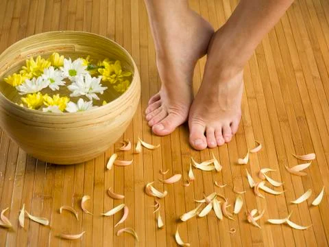 The feet Stock Photos