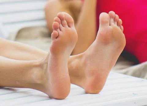 Feet Foto stock