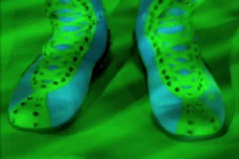 Feets Don't Stop Stock Footage 193881