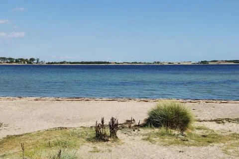 Fehmarn with fehmarnsund Stock Photos