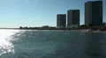 Fehmarn Südstrand panorama beach skyline HD Footage