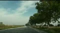 Fehmarnsundbrücke dash cam traffic time lapse HD Footage