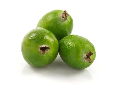 Feijoa fruit Stock Photos