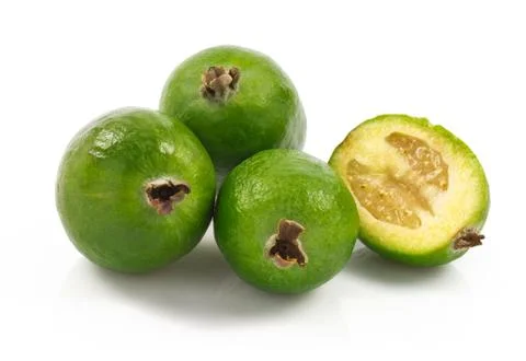 Feijoa fruit Stock Photos