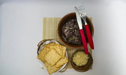 Feijoada typical and very delicious Brazilian food Foto stock