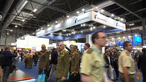 Feindef celebrates its most global edition with 78% more international exhibitor Stock-Footage 308956885