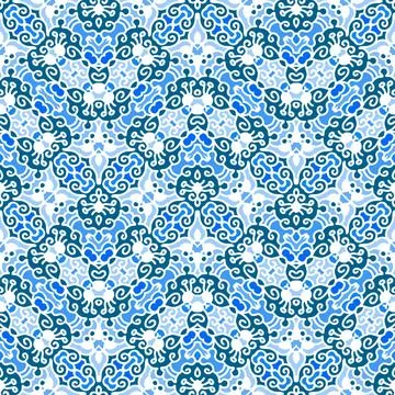 Feines Muster seamless vector graphic pattern Copyright: xZoonar.com/anget... Foto stock