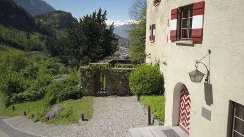 Feldkirch, Austria. Drone View. Stock Footage 265079430