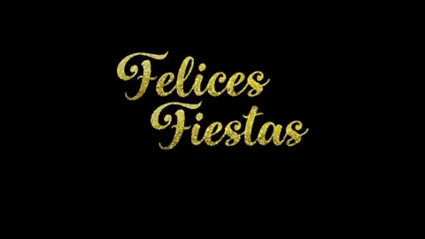 Felices Fiestas Stock Footage 292440326