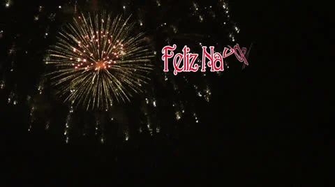 Feliz Navidad Stock Footage 24673962