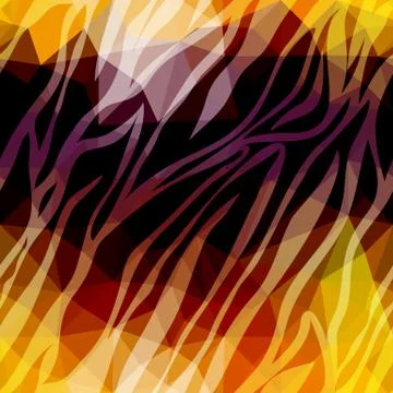 Fell geometric pattern. Stock Illustration