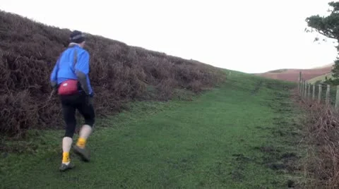 Fell Runner Video stock 10712815