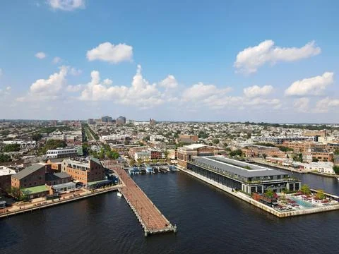 Fells point Baltimore Stockfoto's
