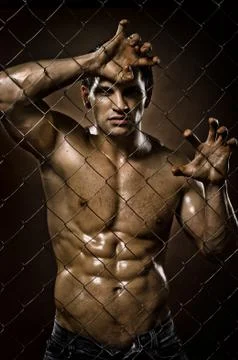 Felon man Foto stock