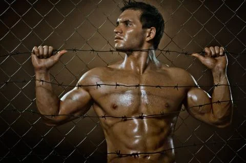 Felon man Foto stock