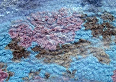 Felt background texture Stock Photos