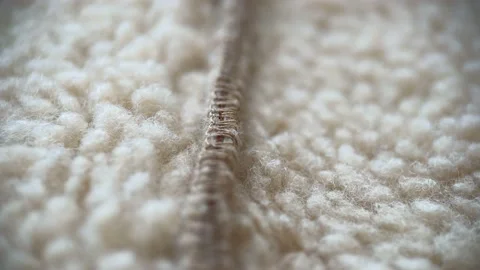 Felt Butt Seam Fabric Texture Slider Shot Stock Footage 234438084