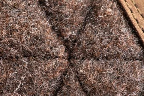 Felt close-up. Image of wool texture with fibers as background Stock Photos