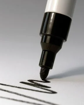 Felt marker tip Stockfoto's