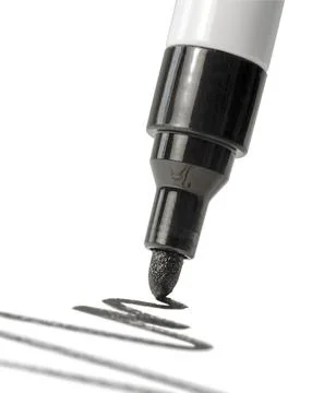 Felt marker tip Stock Photos