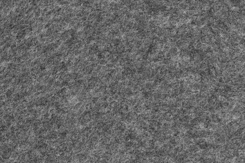 Felt Texture in Dark Grey - Material Background Stock Photos