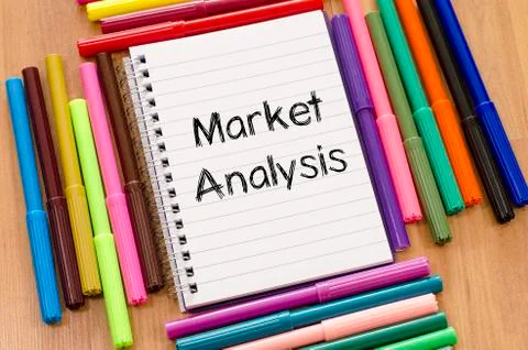 Felt-tip pen and notepad Stock Photos