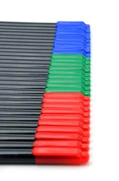 Felt-tip pens Stock Photos