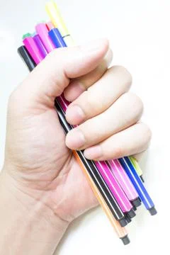 Felt-tip pens Stock Photos