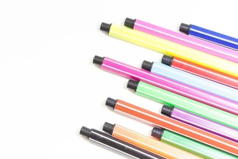 Felt-tip pens Stock Photos