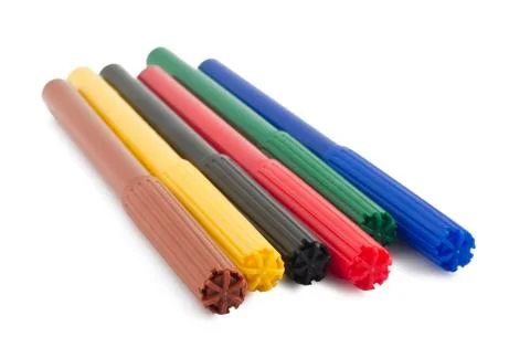 Felt tip pens Stock Photos